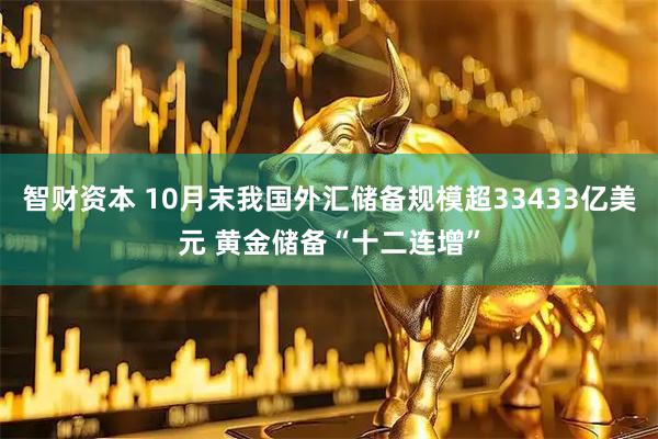 智财资本 10月末我国外汇储备规模超33433亿美元 黄金储备“十二连增”