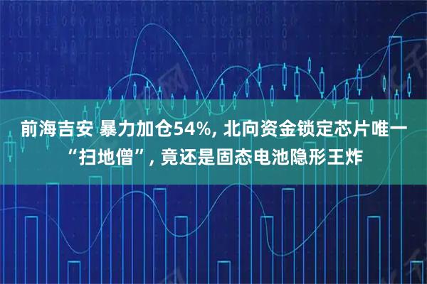 前海吉安 暴力加仓54%, 北向资金锁定芯片唯一“扫地僧”, 竟还是固态电池隐形王炸